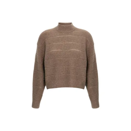 BRUNELLO CUCINELLI Свитер Женский Коричневый