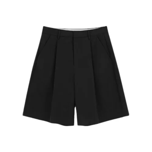 SISONPLAY Черные Унисекс Повседневные шорты