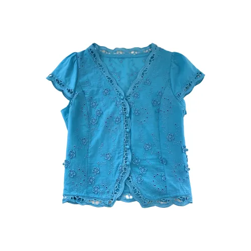 OUBO Синие Женские Рубашки