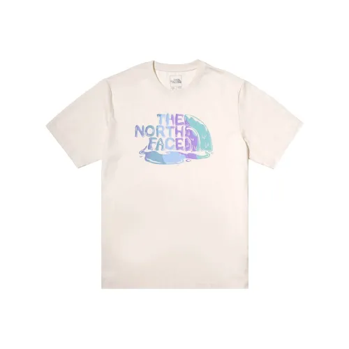 THE NORTH FACE Быстросохнущая футболка унисекс цвет дюна белый