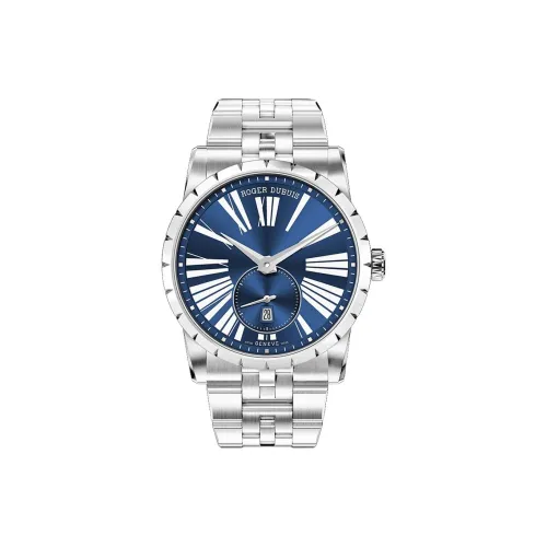 Roger Dubuis Kings Series Автоматический Механический Механизм Мужские Часы Часы 42 мм Синий Циферблат