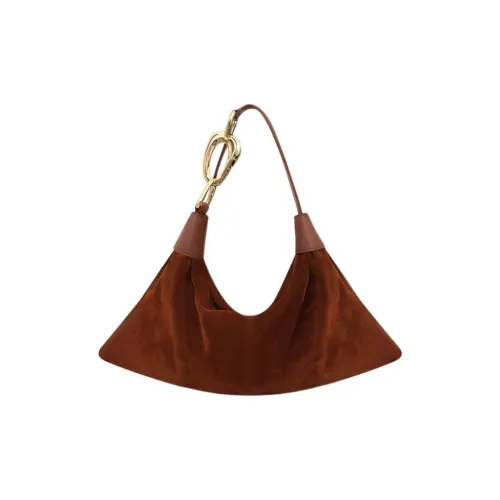 Zimmermann Сумка-хобо из кожи сумка через плечо маленькая женская коричневая