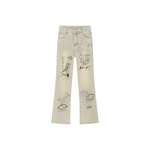 Pepe The Frog Унисекс Джинсы