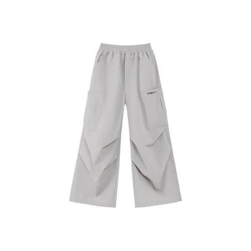 Подростки ZOSEE Вязаные Спортивные Штаны Серого Цвета