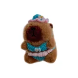 Капибара в синем бикини