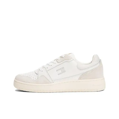 Tommy Hilfiger Винтажные баскетбольные кроссовки Low Top Белые Серые Женские