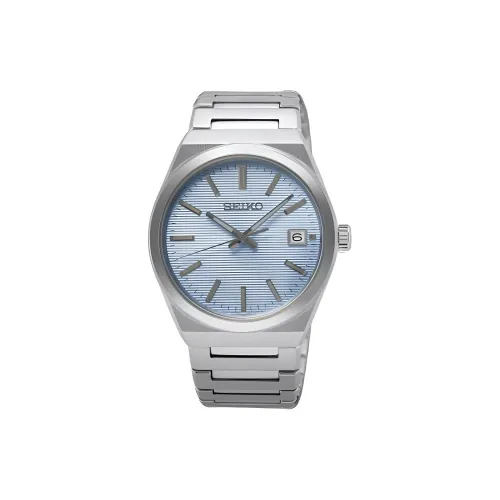 SEIKO Klassik Collection Кварцевый механизм нержавеющая сталь ремешок часы 38,9 мм мужские синий циферблат