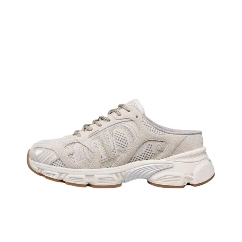 DIOR Chrono массивные кроссовки женские бежевые