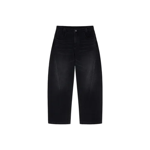 PSO Brand Черные Унисекс Джинсы