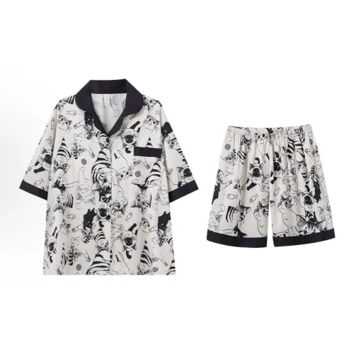 PBENO PD 10583 Котенок Одежда Наборы Женские Пижамные комплекты