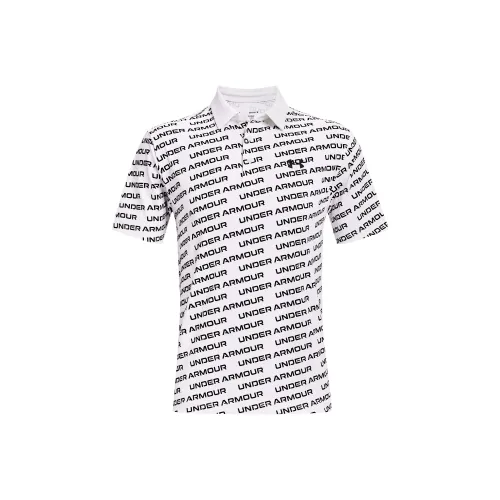 Under Armour Черный/Белый Мужская Гольф Одежда