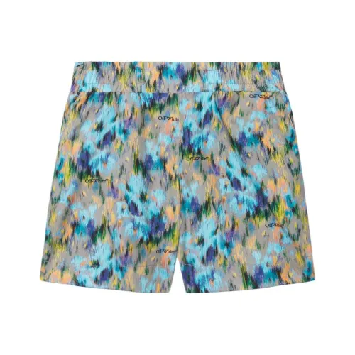 Off Белый Шорты Дети Возраст 3-7 лет Многоцветный