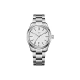 Циферблат серебристого цвета