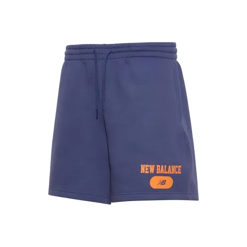 New Balance Повседневные шорты Мужские Морской синий