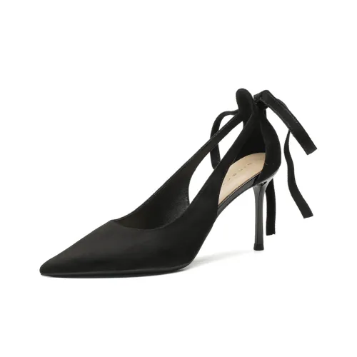 GOSO Высокие каблуки 8 см Женские Черный