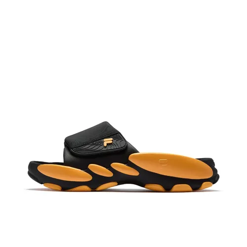 FILA FUSION ANTS SLIPPER Ant Slippers Слипоны Черный/Хризантема Апельсин BZ Мужской