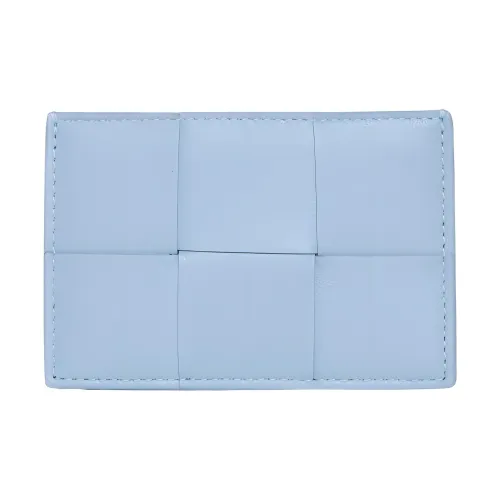 Bottega Veneta Cassette Овчина Картхолдер Женские Ледяной синий