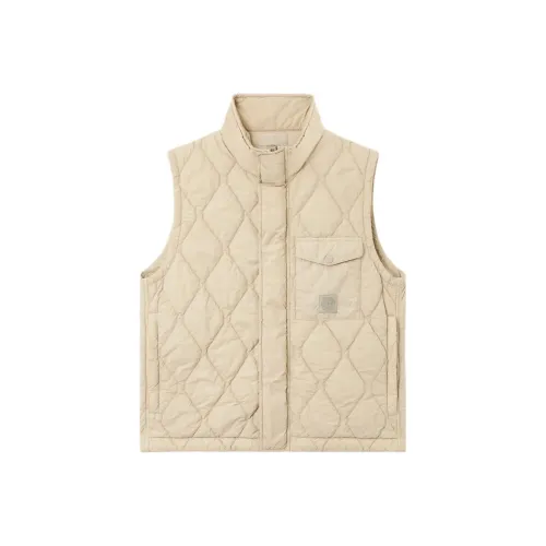 STONE ISLAND Хлопковый пуховик Мужской Бежевый