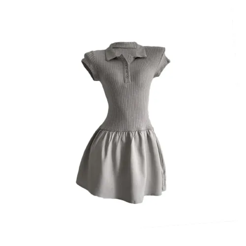 NFV Короткий рукав Платье Женское