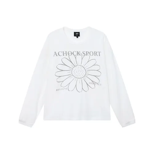 A Chock Белая Унисекс Футболка