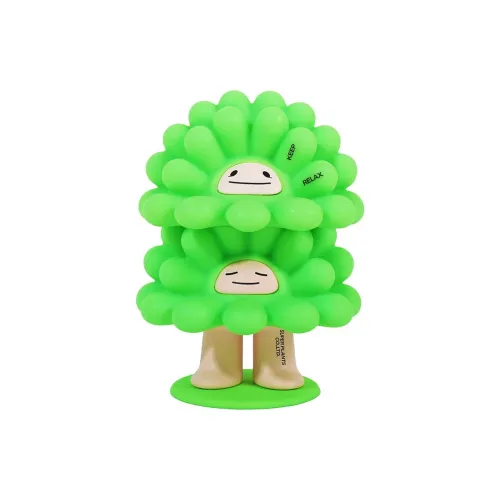 SUPER PLANTS Кукла для релаксации Сосновый зеленый Модная игрушка Креативный Аксессуары для декора дома Фигурки в стиле Chibi