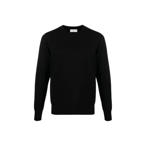 DRIES VAN NOTEN Мужские черные свитеры