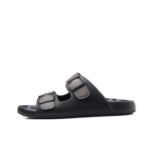 Kung Fu Partners Кожаный пэчворк устойчивый к истиранию амортизирующие слипоны для мужчин