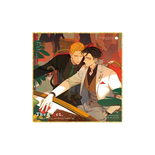 MANCOOL THE GOLDEN Sanctuary Коллекция The Wolf Who Found TREASURE Арт-принты аниме