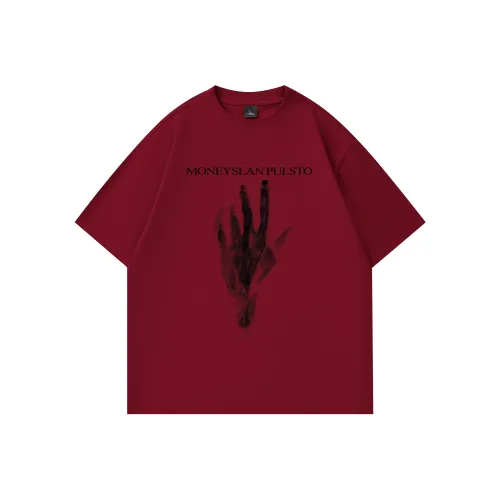 HIPHOPPUNKS Бургундская унисекс футболка