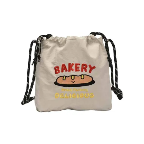 Boniu Холст Сумка через плечо Женская Серого цвета