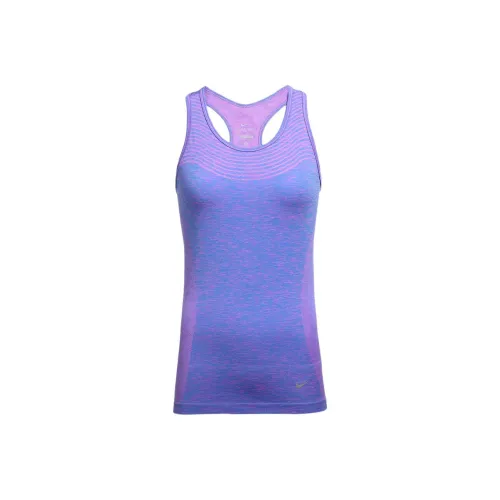 Nike Dri Fit Майка Женская Синий Фиолетовый