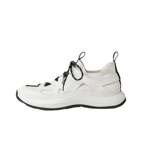 HERMES Katana Низкий Топ Повседневная Обувь Мужская Белая