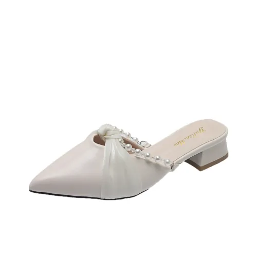 Wuji Антизапахивающие Устойчивые к истиранию Домашние тапочки Женские Бежевые