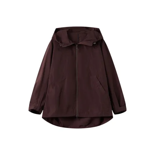 DE Mincollection Водонепроницаемый и Износостойкий Ветровка Женская