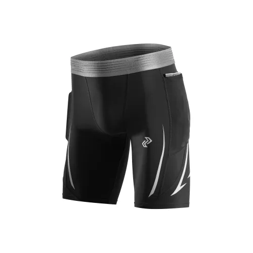 Lefight Черные Унисекс Спортивные шорты