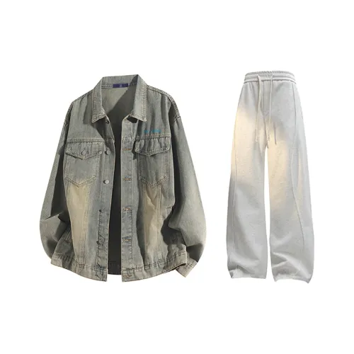 FAX FOR FMACM Повседневная спортивная одежда Унисекс Темно-серые + Черные штаны