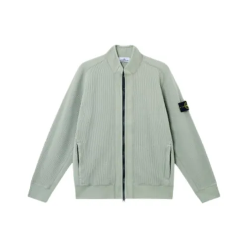 STONE ISLAND Куртки и Пальто Мужской Шалфейный Зеленый