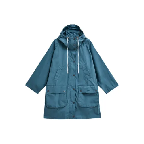 BARBOUR x Alexa Chung Куртки и Пальто Женские Синие