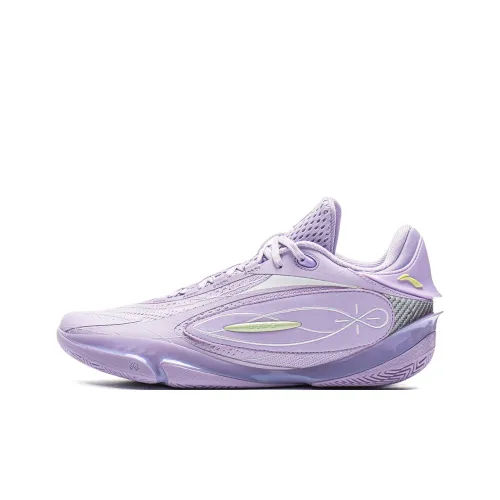 LINING Wade 808 5 ULTRA Баскетбольные кроссовки Низкий топ Сиреневый Мужской