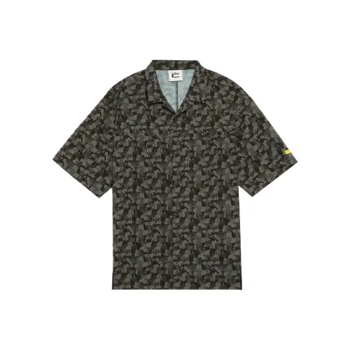 PUMA Golf Серый Зеленый Мужская Рубашка Поло