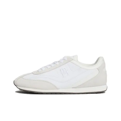 Tommy Hilfiger Heritage Low Топ Повседневная Обувь Женская Белая Серый