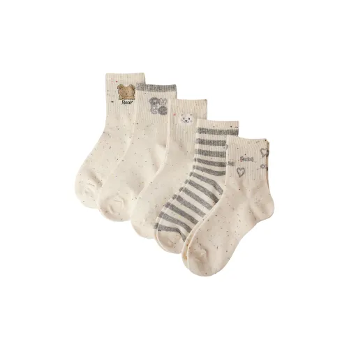 Tingqu Высокие носки Женские упаковка из 5 пар