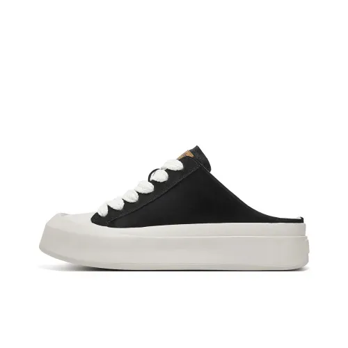 MILLIE'S Резиновая подошва Шов Устойчивый к истиранию Домашние тапочки Мужские Черные