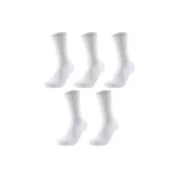 5 пар (Белый *5)