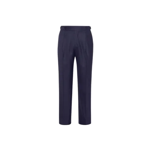 BRUNELLO CUCINELLI SS25 Повседневные брюки Мужские Морской синий