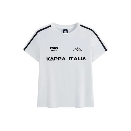 KAPPA Корейский белый 012 Женские футболки