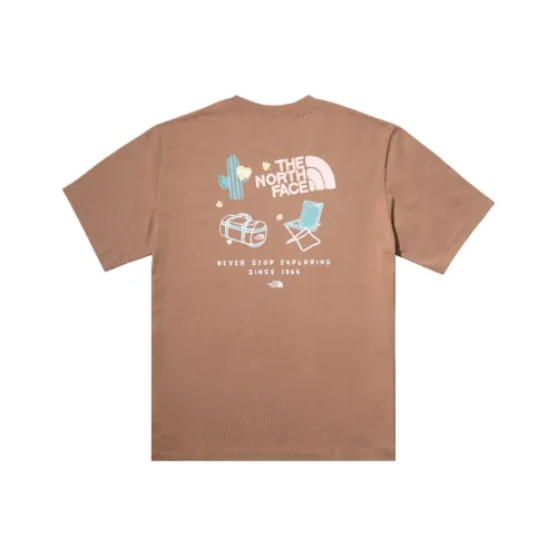 THE NORTH FACE Быстросохнущая футболка унисекс Latte коричневый