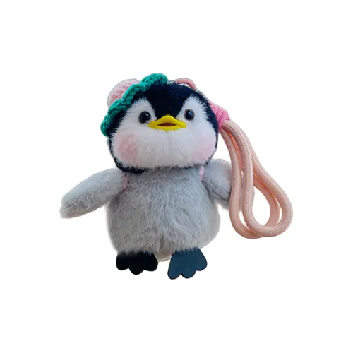 Julebaby Трикотажная ткань Hawaii Collection PENGUIN Куклы Capybara Плюшевый Брелок 12 см Рекомендуемая высота