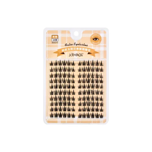 JONBOS PURE Подсолнух Накладные ресницы Натуральный симуляция Новичок Большая вместимость Одиночный кластер Glue Style