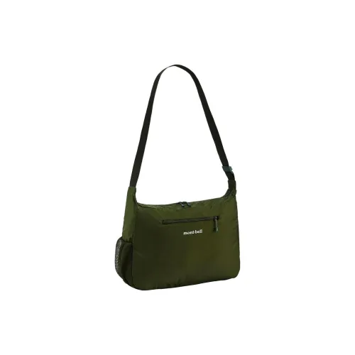 MONTBELL 20L Сумка через плечо Outdoor Сумка Nylon Хаки Зеленый Унисекс